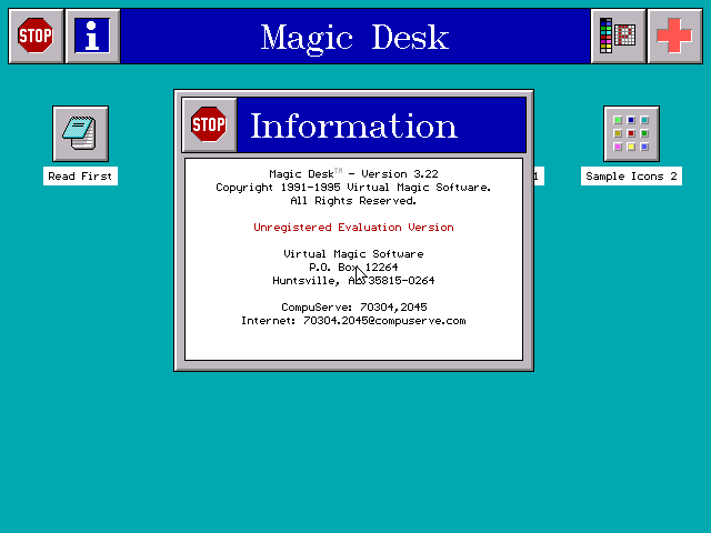 Magic Desk 3.22 - About